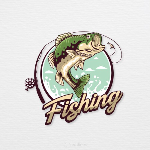 Bass Fish Logo