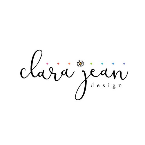 Floral logo design for jean company