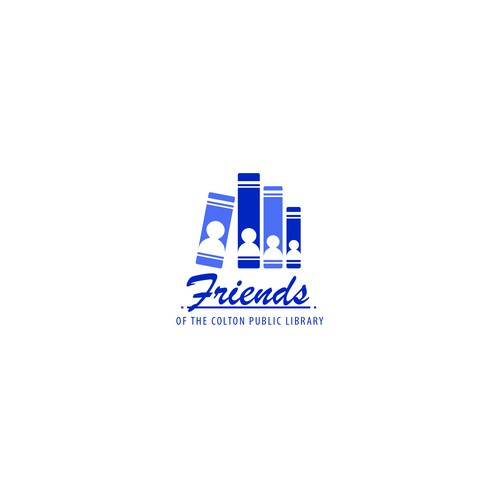 Friends of the Colton Public Library Logo creation