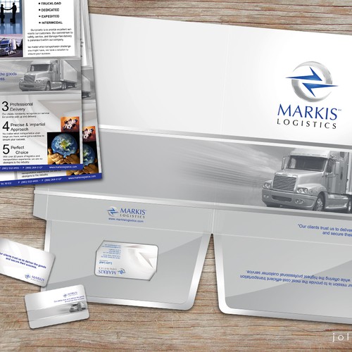 Help Markis Logistics with a new print design