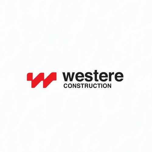 Logo Brandmark design for a commercial construction company