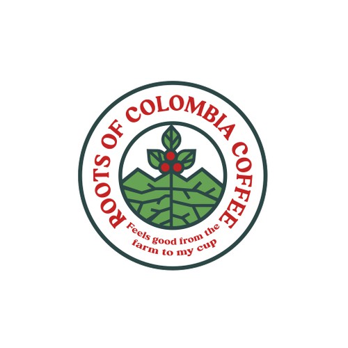 EMBLEMATIC logo for our sustainable COFFEE brand in North America.