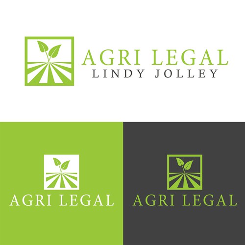 Logo concept for agriculture law firm
