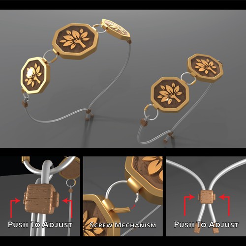 3D Bracelet Concept and Product Design