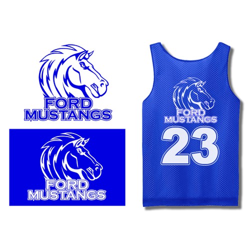 Ford Middle School Mustang Logo
