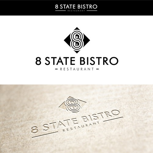 Initial Restaurant Logo