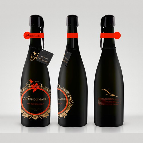 Luxury design for Appollinaire - sparkling rum