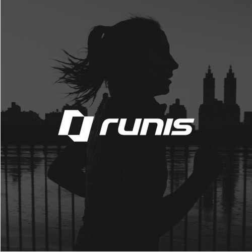 Geometric Modern Design for High-End Street Running Wear Brand