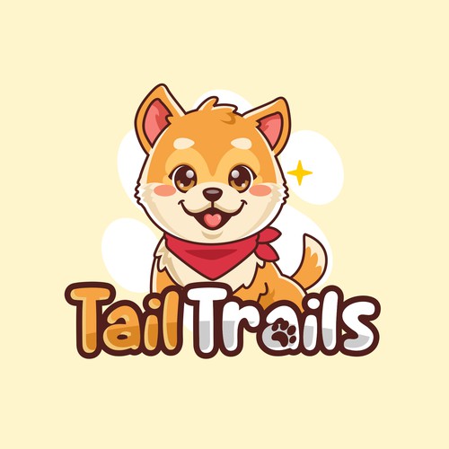 Cute Dog Logo