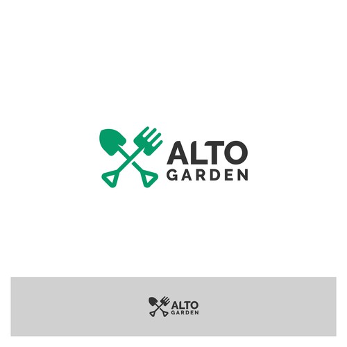 logo for alto garden