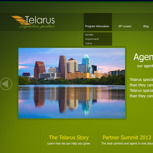 New website design wanted for Telarus Signature Partner