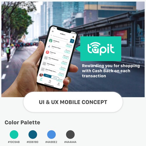 slick design for cash back app