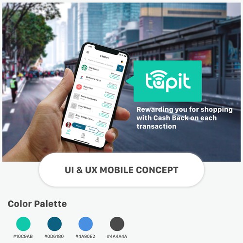 slick design for cash back app