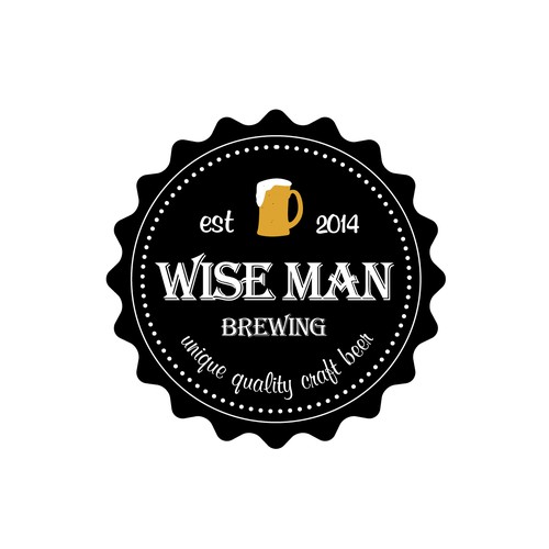 Create original Logo for Wise Man Brewing.