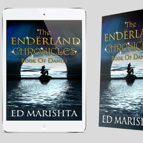 Create an epic cover for ENDËRLAND - Book of Daniel.