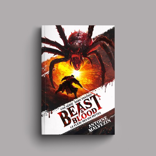 Book Cover : Dark Fantasy (Creature, Samurai, Gore)