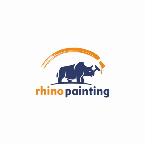 Rhino Painting