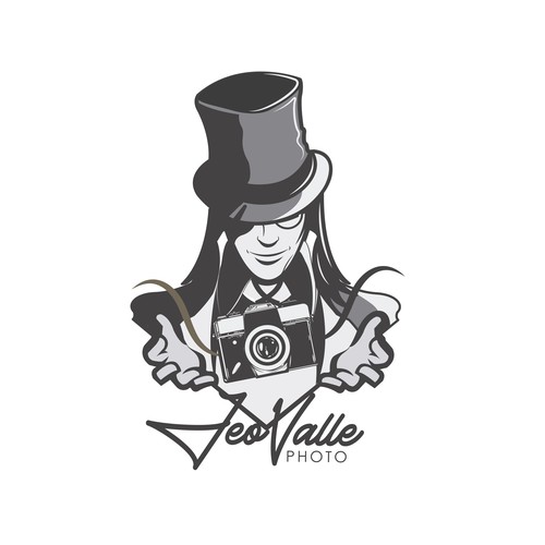 Jeo Valle Fotografía- Diseño de Logo