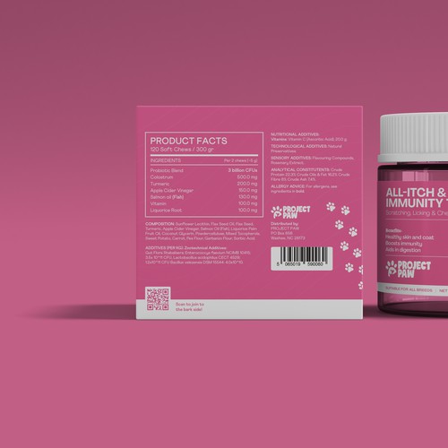 Project Paw All-Itch & Immunity Treats