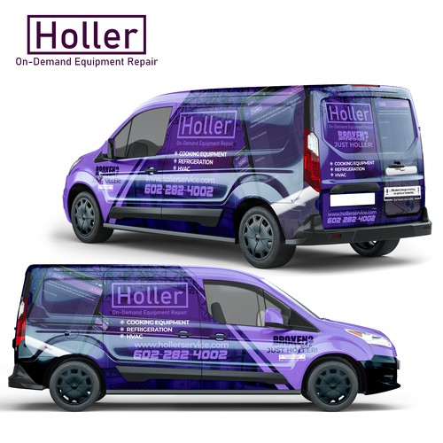 Holler Full Wraps Design