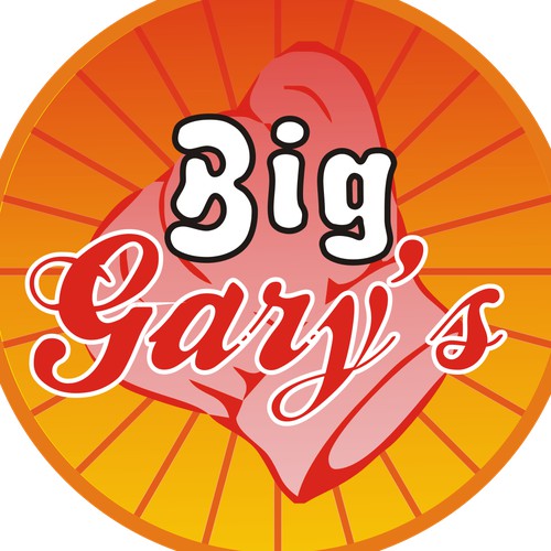 FUN and Vibrant Logo for Big Gary's !!
