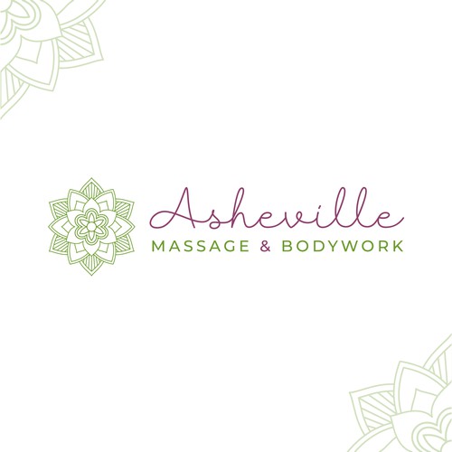 Mandala Inspired Logo Design for Massage Studio