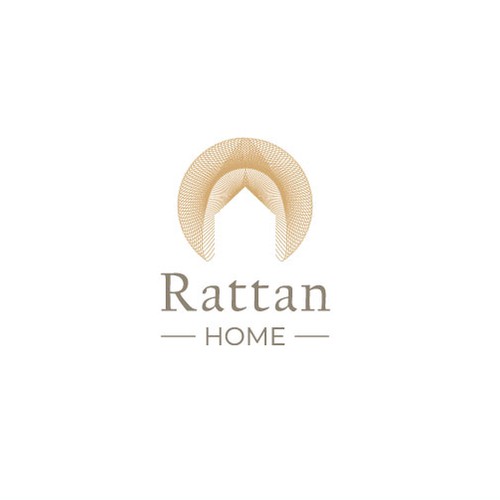 Rattan Home logo design