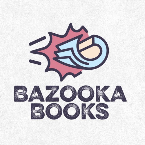 Comic book store with a retro/atomic inspired logo