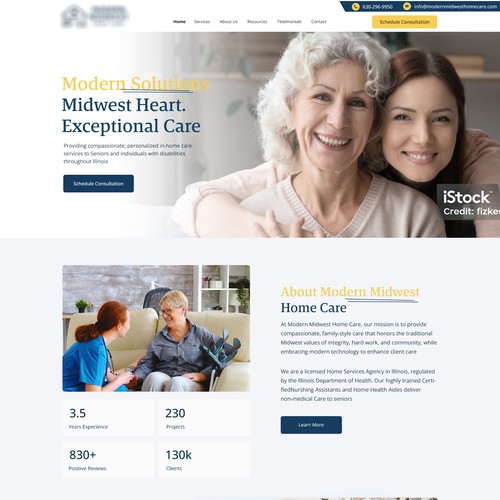 Home care Website