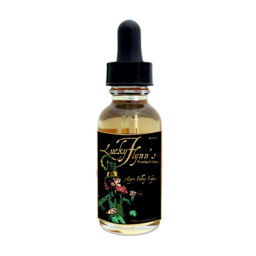 Aspen Valley Vapes E-Juice Label Design