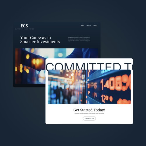 Financial Services Website