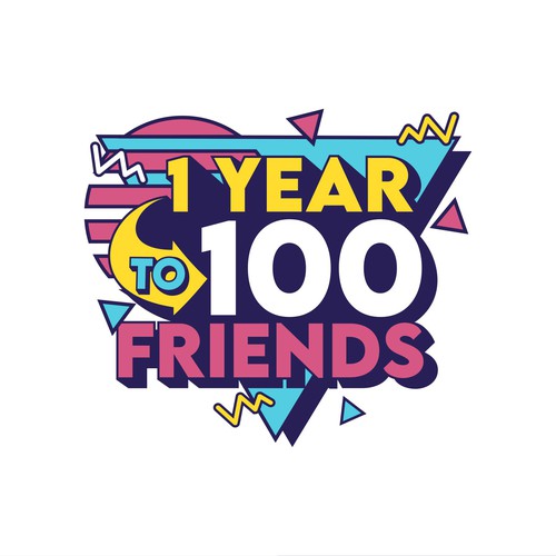 1 year to 100 friends