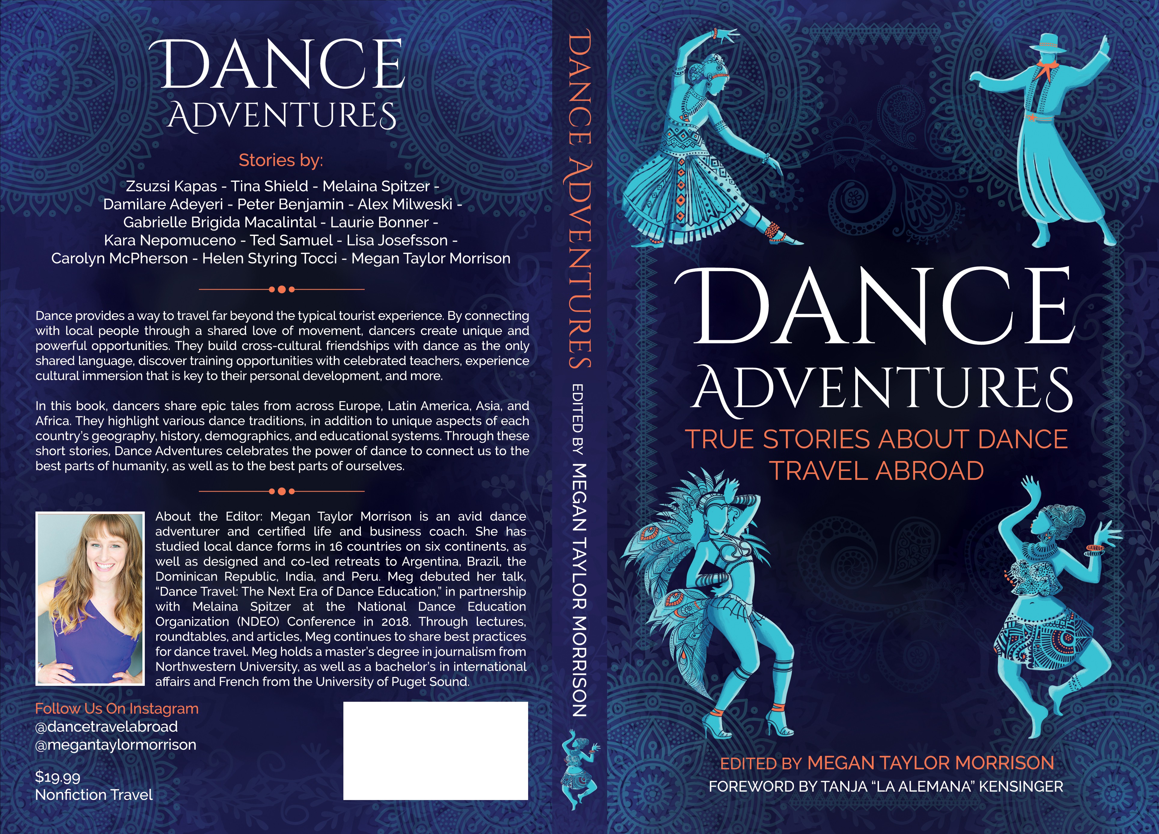 Dance Adventures : Eye-Catching Cover For Travel Book