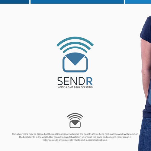 New logo wanted for SENDR (Voice & SMS Broadcasting)