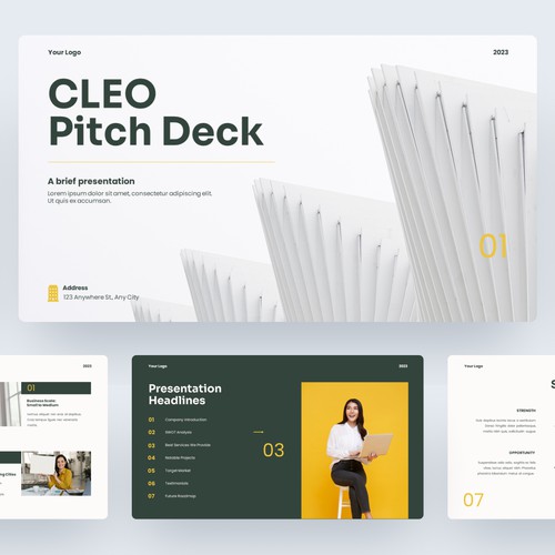 Cleo Pitch Deck Company Profile