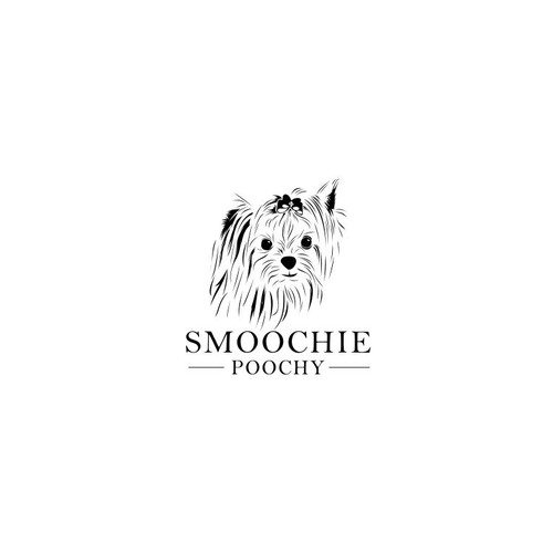 Cute pet product logo