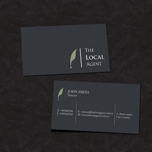 Business Card for The Local Agent