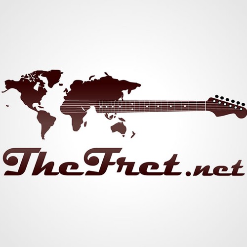 High Traffic GUITAR Website needs CLASSY logo