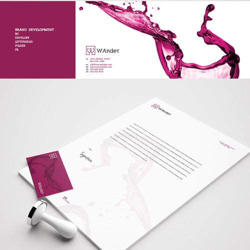 Wine brand identity