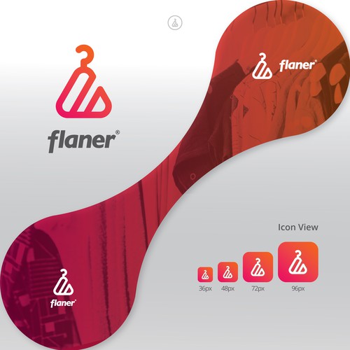 Logo design for Flaner