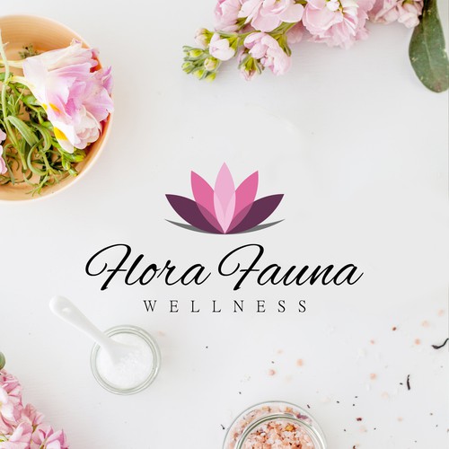Luxury logo for wellness and spa