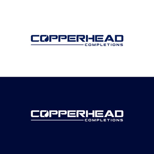 Modern logo design concept for Copperhead Completions