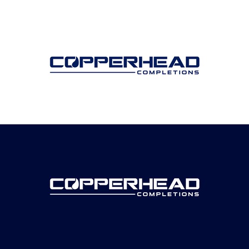 Modern logo design concept for Copperhead Completions