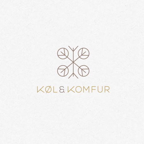 Minimalist logo concept for high-end retail store