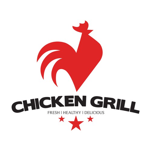 Chicken Grill Logo