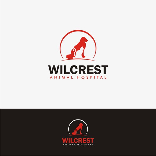Logo for animal hospital