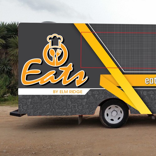 food truck wrap design