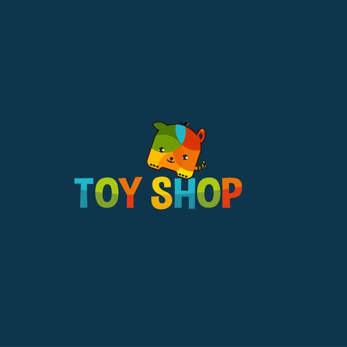 Colourful, playful and original logo for the Toy Store