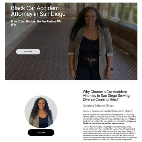 Optimization of black car accident attorney in San Diego