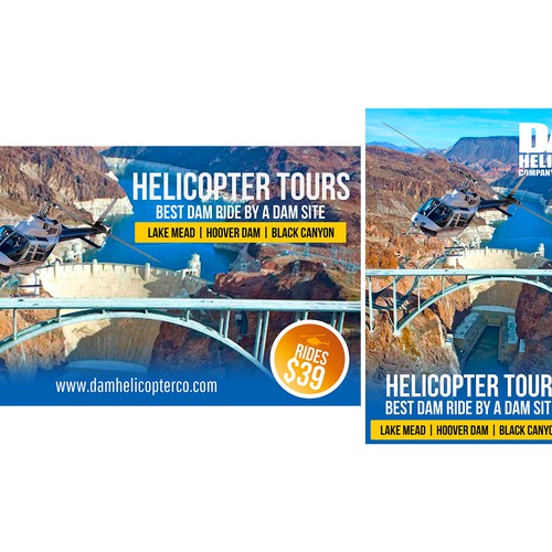 We're looking for a creative, eye-catching design for our Helicopter Tour Company!